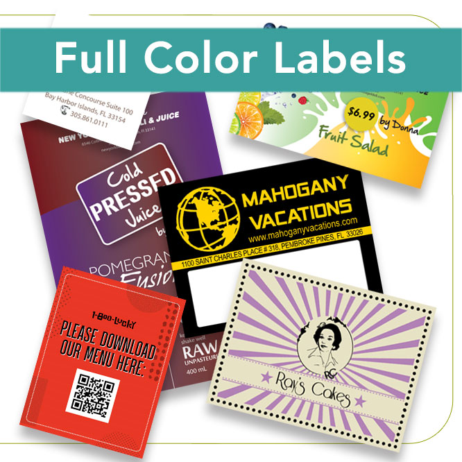 Stickers Full Color