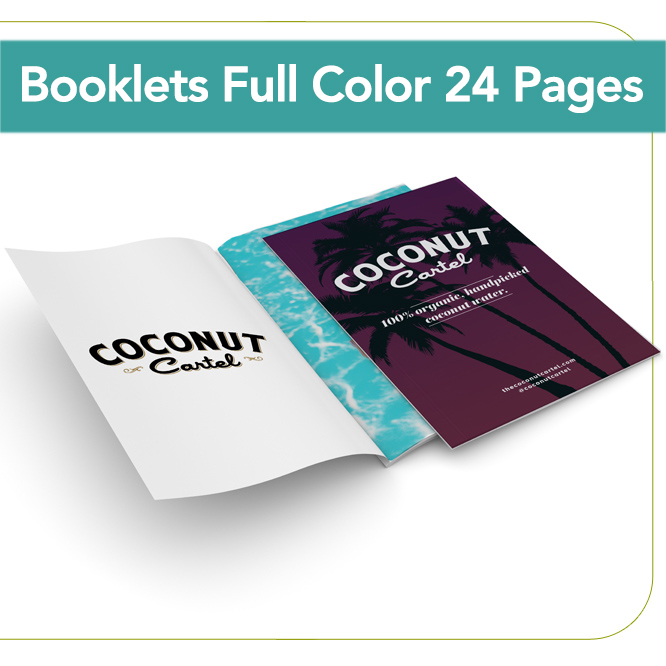 Booklets Full Color 24 Pages