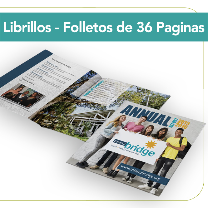 Librillos - Folletos de 36 Paginas