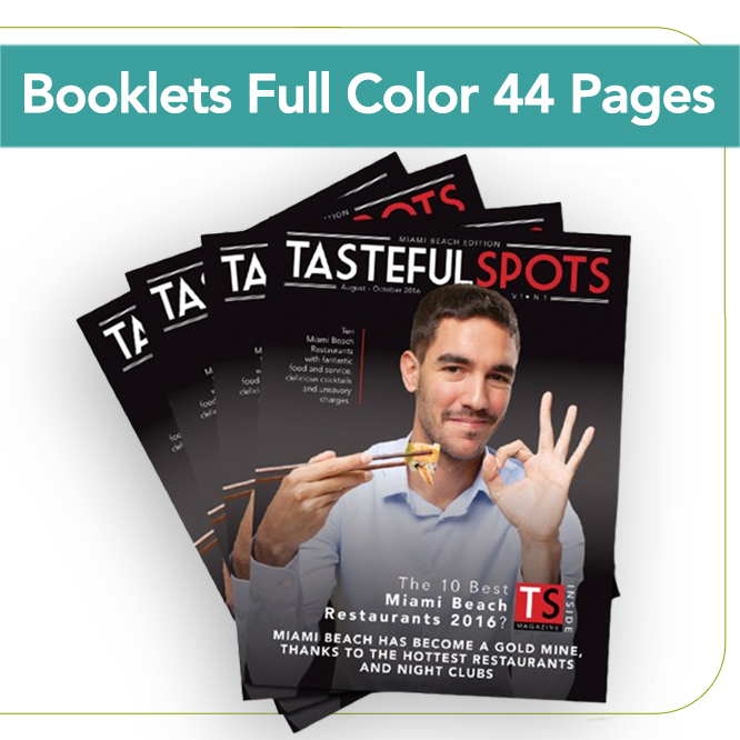 Booklets Full Color 44 Pages