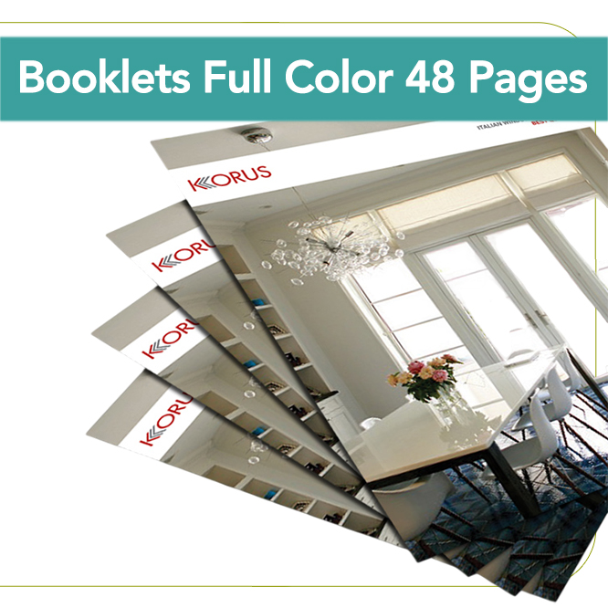Booklets Full Color 48 Pages