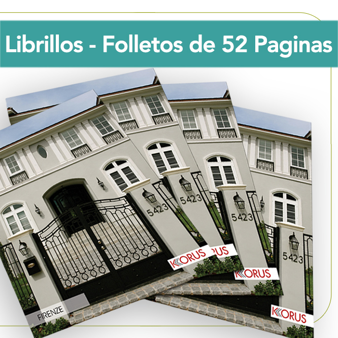 Librillos - Folletos de 52 Paginas