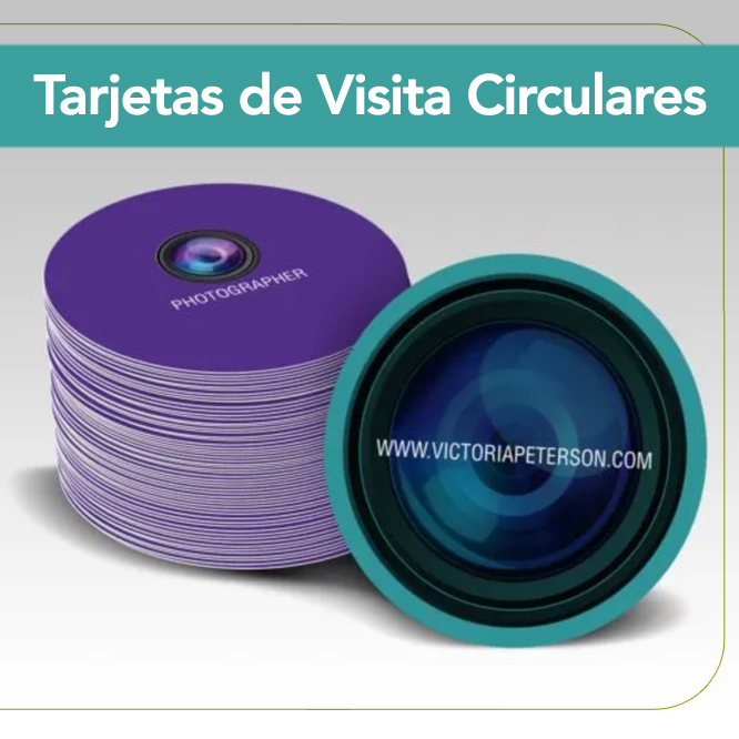 Tarjetas de Visita de Borde Negro