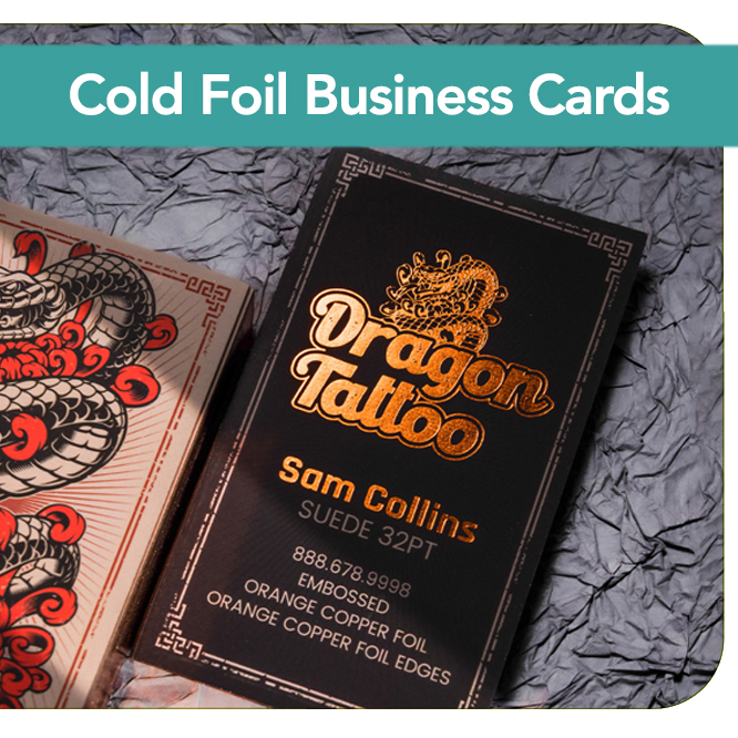 Cold Foil Business Cards