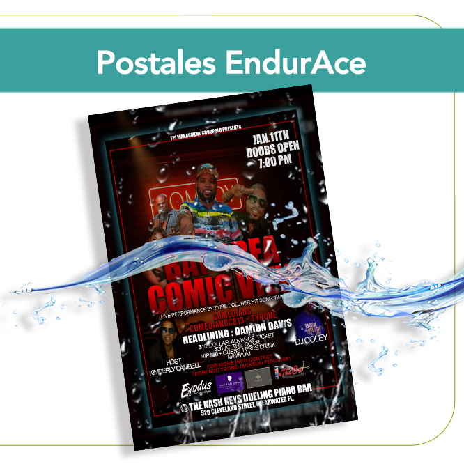 Postales EndurAce ultra resistentes