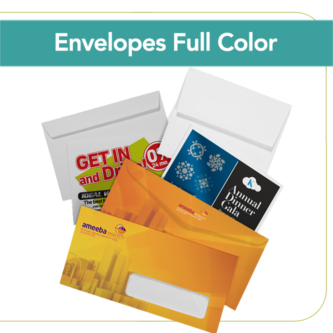 Envelopes Full Color