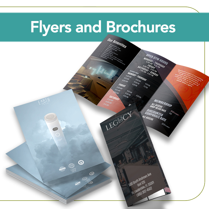Flyers and Brochures
