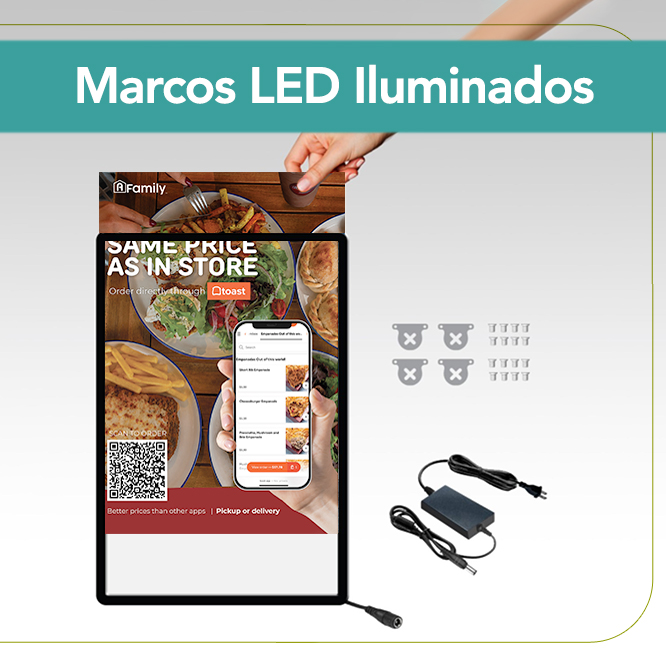 Marcos LED Iluminados