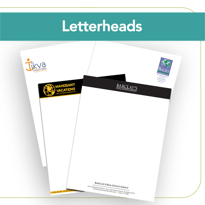 Letterheads