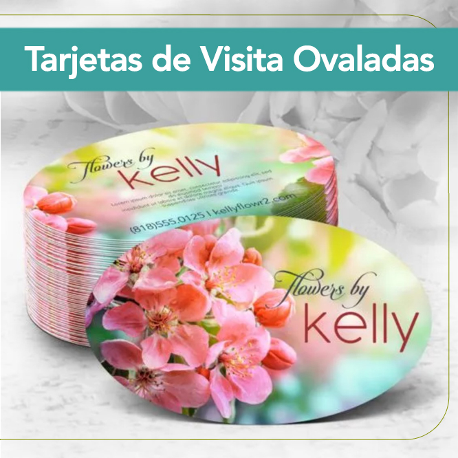 Tarjetas de Visita de Borde Negro