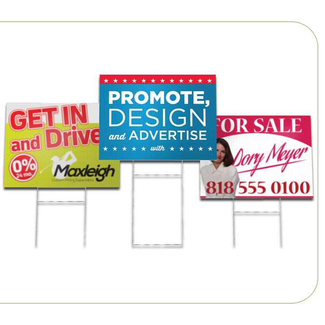 Yard Signs Coroplast