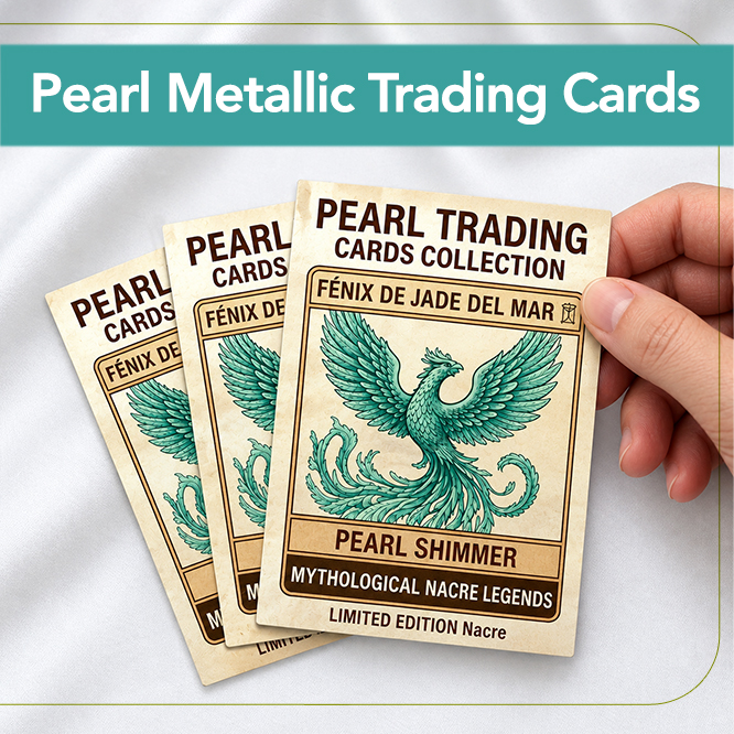 Pearl Metallic Trading Cards