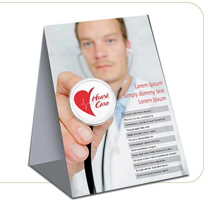 Table Tent Card (Two Side)