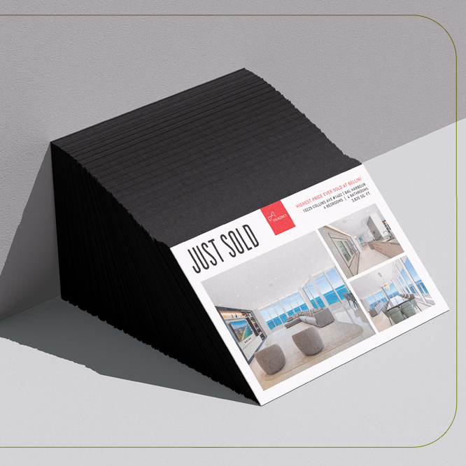 Black Edge Postcards